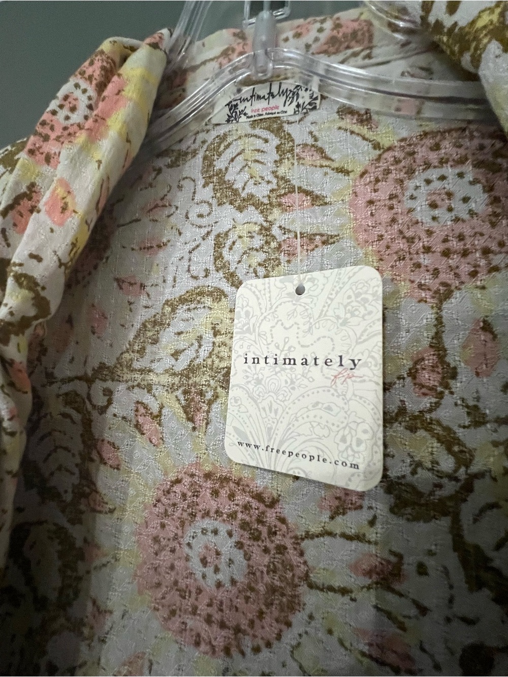 Free People Intimately Duster Kimono NWT - Picture 3 of 11